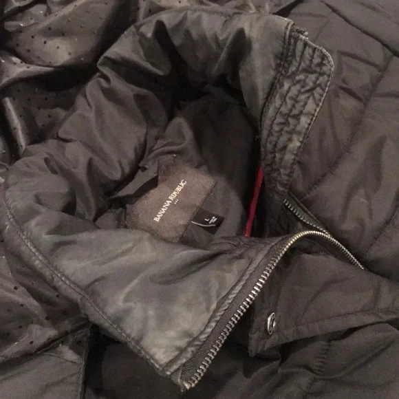 Banana Republic Puffer Coat w/ Fur Hood - Picture 7 of 8